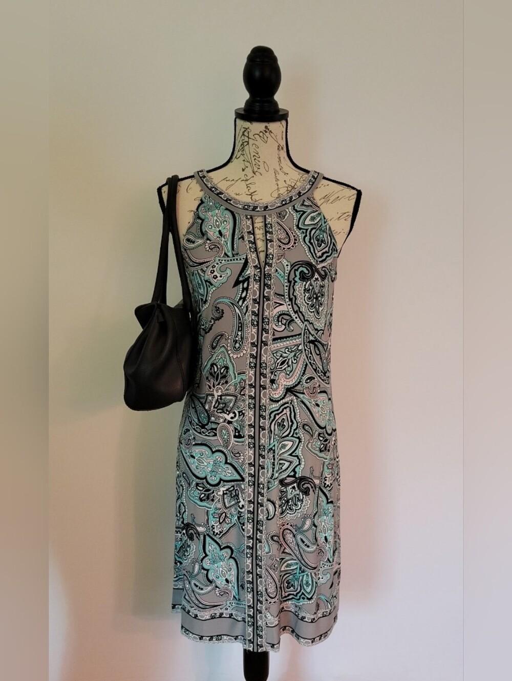 I•N•C International Concepts Vintage Y2K Dress Size M Paisley Print